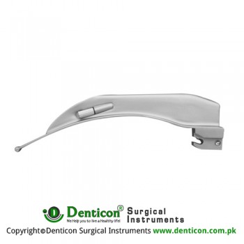 Apollo™ Standard McIntosh Laryngoscope Blade Fig. 0 - For Babies Stainless Steel, Working Length 55 mm